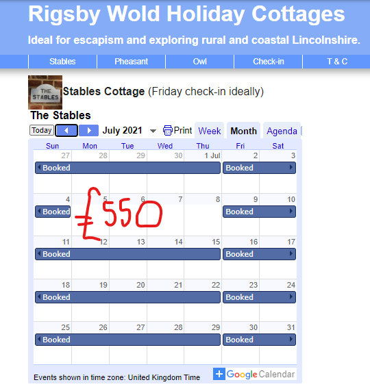 #LastMinute holiday cottage break.  4 nights early July reduced from £805 to 550. #Lincolnshire Wolds, rural farm location. #petfriendly