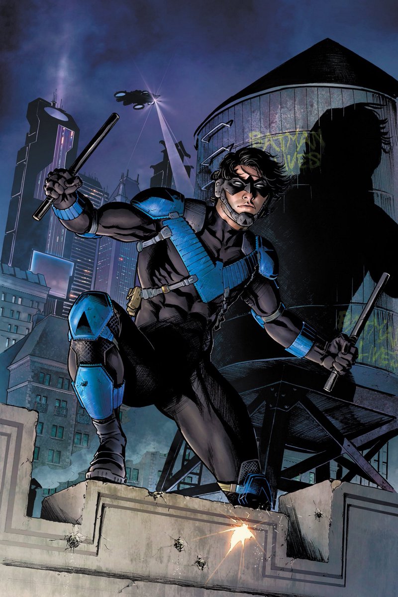 Ramon A Twitter Future State Nightwing 1 Cover Art Artwork Nicolascott Annettekwok Illustration