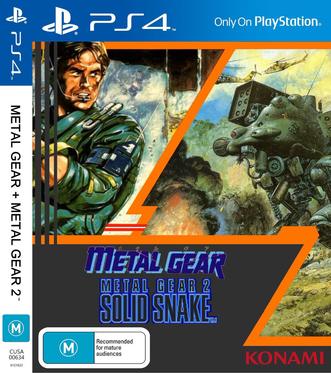 Metal Gear : Outer Heaven on X: Metal Gear 2 Solid Snake