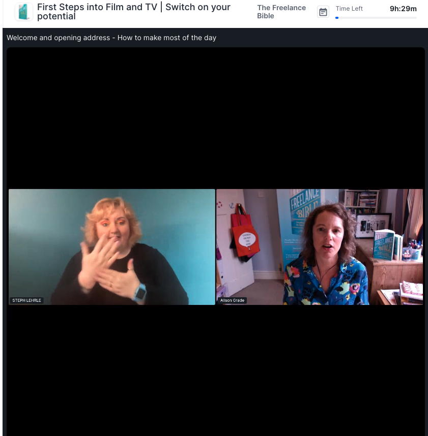 alisongrade's tweet photo. We've kicked off!
I'm nearly finished with the opening
First session at 09:45 with Alison Small from .@NetflixUK , Daniel Alexander .@DAfilms & David Simpson @TigerAspectUK
Join in the conversation by using #FirstSteps2021 https://t.co/9d9I06pYZr
