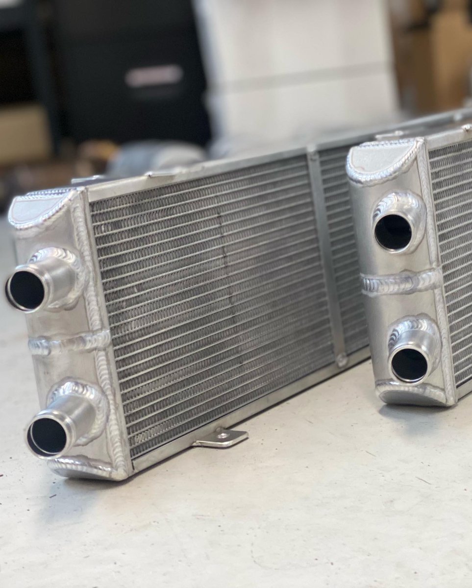 AlphaPerforman1's tweet photo. Catching up with some radiator orders after a huge delay on cores thanks to Covid/Brexit. 2 development radiators for Brisca F2 stock car &amp; a pair of large  FF1600 radiators for hot climate #apf #alphaperformancefab #radiators #motorsport #coolingsystems  #britishengineering🇬🇧 https://t.co/C7cthQcPgw