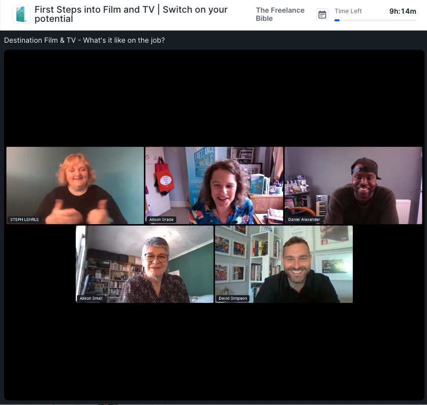 alisongrade's tweet photo. I'm sure this will be a cracking session.
Thank you so much for #joining today's #firstSteps2021 event. We currently have over 235 people tuned in and we are expecting more people to #join throughout the day.
#Production
#Film
#TV
#Industry https://t.co/wWUVd9nltc