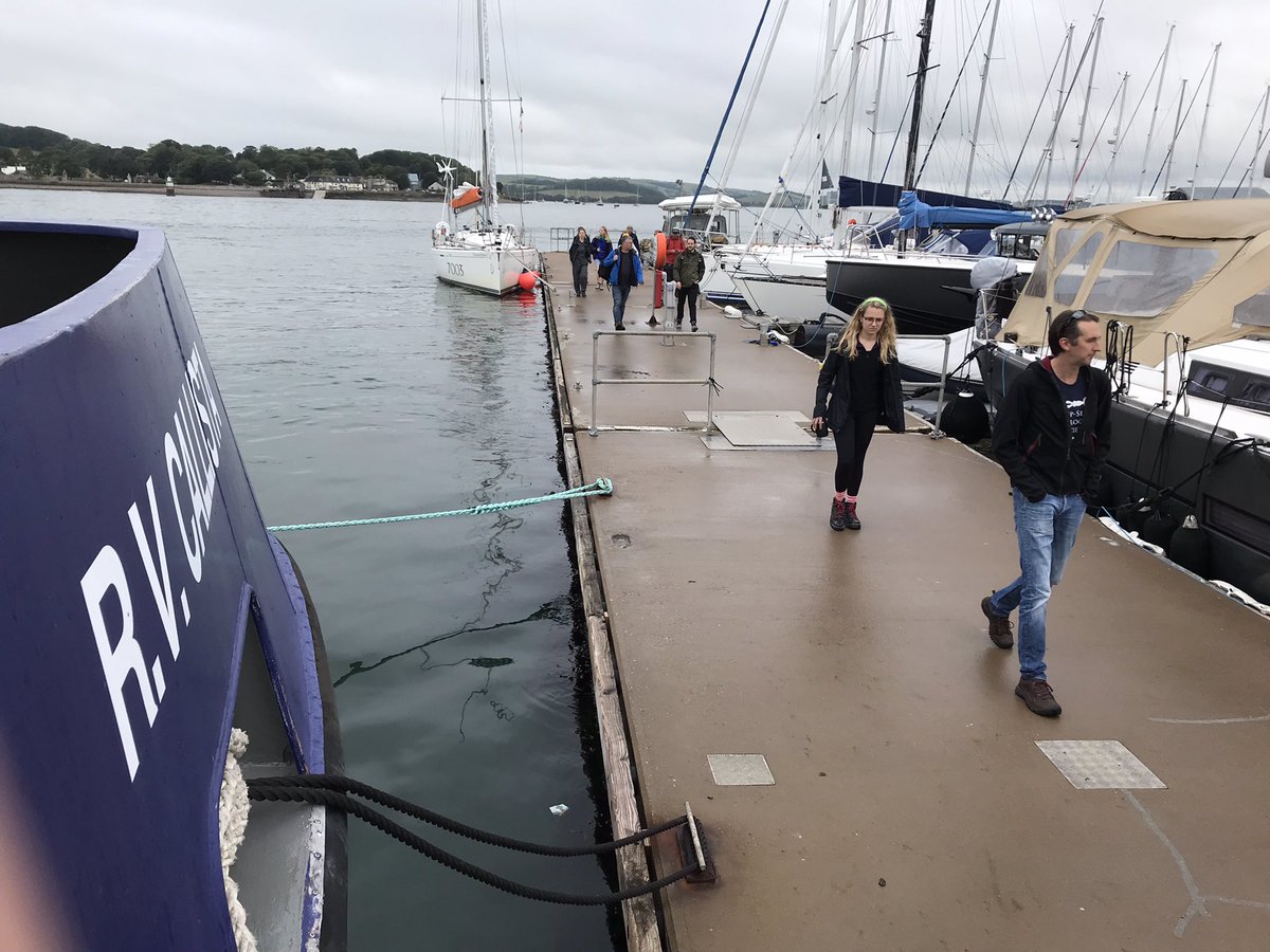 The <a href="/rov_REX/">REX</a> team arrive for day 1 of fieldwork. Plan to recover long term experiment from under <a href="/MarinaPlymouth/">Mayflower Marina</a> pontoon this morning