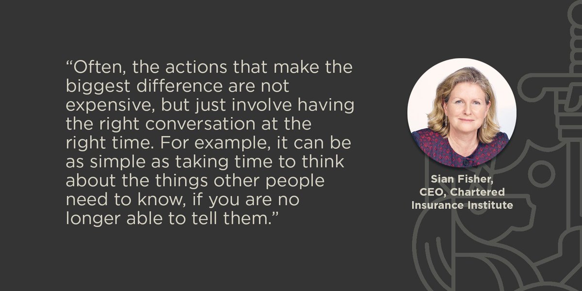 The Chartered Insurance Institute has published a guide for consumers to help them take simple steps earlier in life that will financially prepare them for later life and could save them thousands of pounds. 
Find out more here > ow.ly/nMD850FhqqU