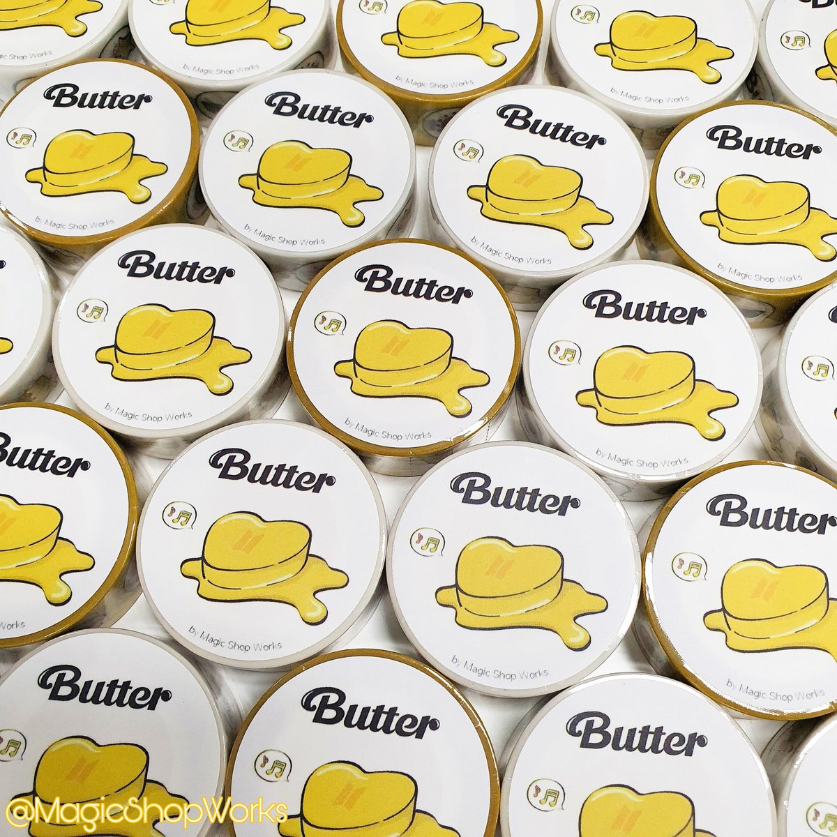 MagicShopWorks's tweet photo. Look what arrived today! 😍 오늘 도착~! 

Domestic orders will be shipped tomorrow! 
국내 주문은 내일 배송 되겠습니다! 💜

#ButterCollection #BTS #BTS_Butter #SmoothLikeButter #BTSARMY https://t.co/KO0necfLGs