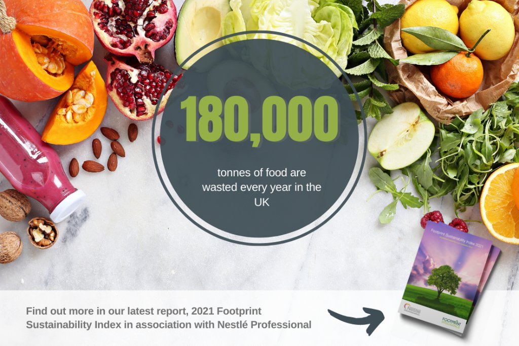 Estimated 180k tonnes of food are wasted every year in the UK