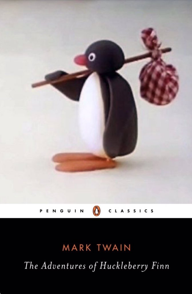 jeannetmodi's tweet image. Che arte sarebbero le copertine Penguin con Pingu ✨