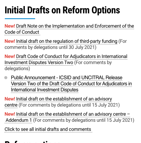 loyaladvisor's tweet photo. #MultInvCourt reform Uncitral WG III dropped new papers for review. (It helps to read them to the "In The Heights" soundtrack, just sayin'.)
Oh hey, LL105 @LSELaw guess what we are talkin' about on Friday? https://t.co/tRswG6qg1v