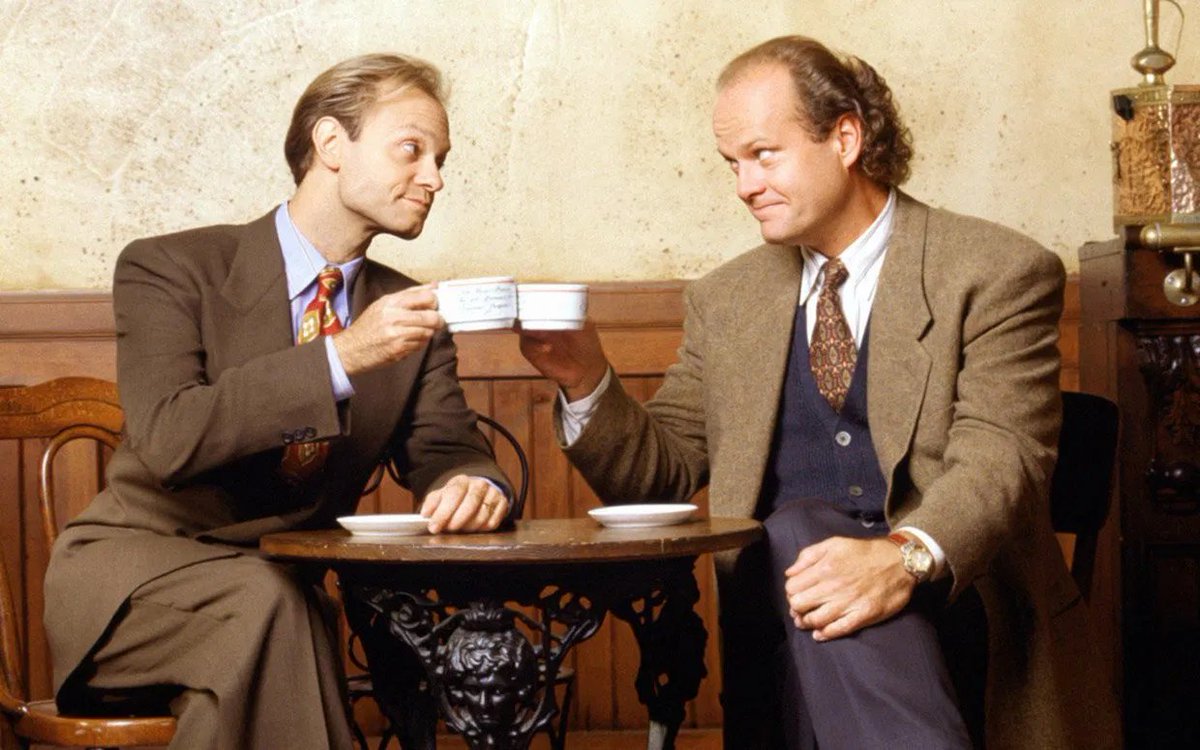 It's Frasier time!

Our two fabulous heroes dissect the seminal '90s sitcom #Frasier as season two continues ft. a cameo from the boss-man @ajblackwriter.

Get it where you get all good podcasts, and the bad ones too, probably...