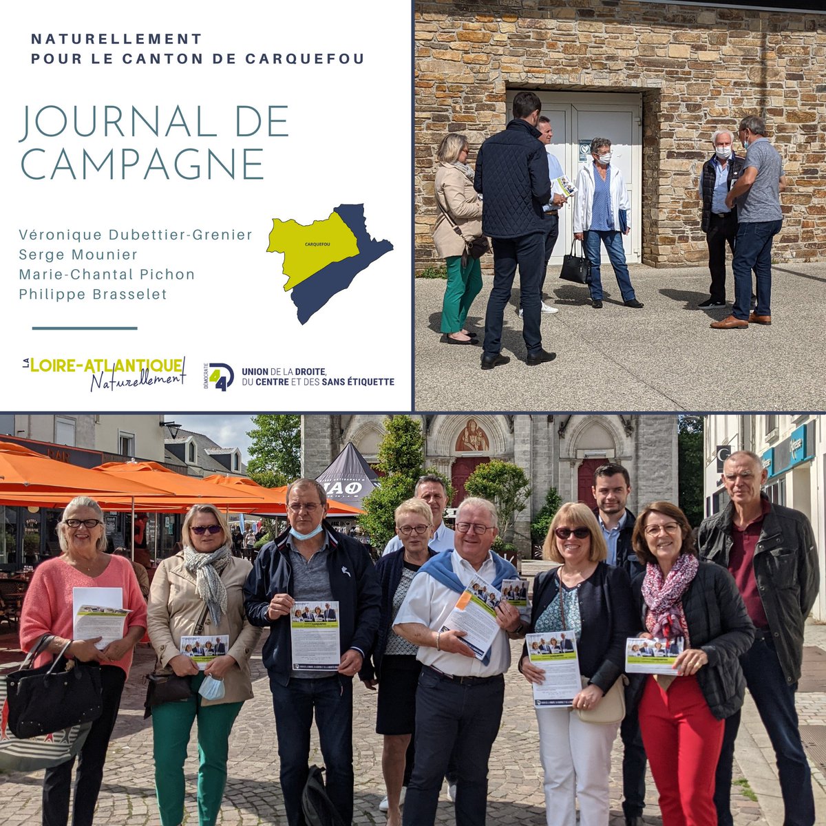 Ce matin dernier Marché de #Carquefou avant le 2nd Tour.
Dimanche confirmez votre choix du 1er et Votez et faite Voter <a href="/dubettiervero/">dubettier véronique</a> et <a href="/MounierSerge/">Serge MOUNIER</a> pour le Canton de Carquefou

#CantonCarquefou #LaLoireAtlantiqueNaturellement #Democratie44