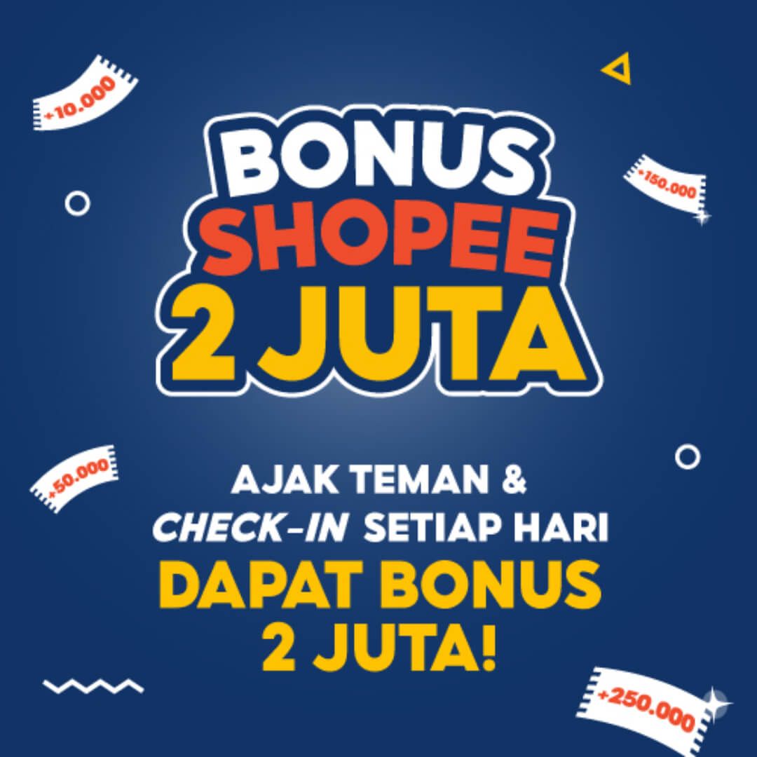 Bantu aku dapetin 2 Juta, yuk! Download Shopee &amp; klik link ini:  #BonusShopee2Juta shp.ee/adha3x9iv2a