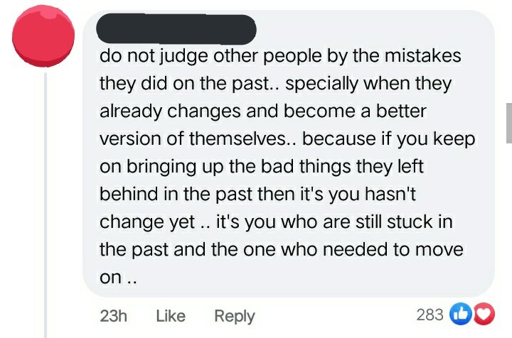 Just wanna share, here's some of the comments on fb in a video of project nightfall where he talks about on billie getting cancelled for an anti-slur, so y'all see how they give their comment? Unfortunately most of the ppl here cannot think the same bc u just personally hate her https://t.co/6MnirmTfpd https://t.co/r5fACHvwuZ