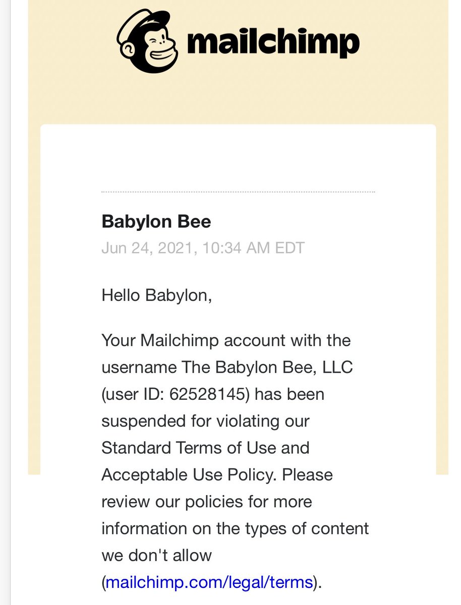 twitter suspends babylon bee