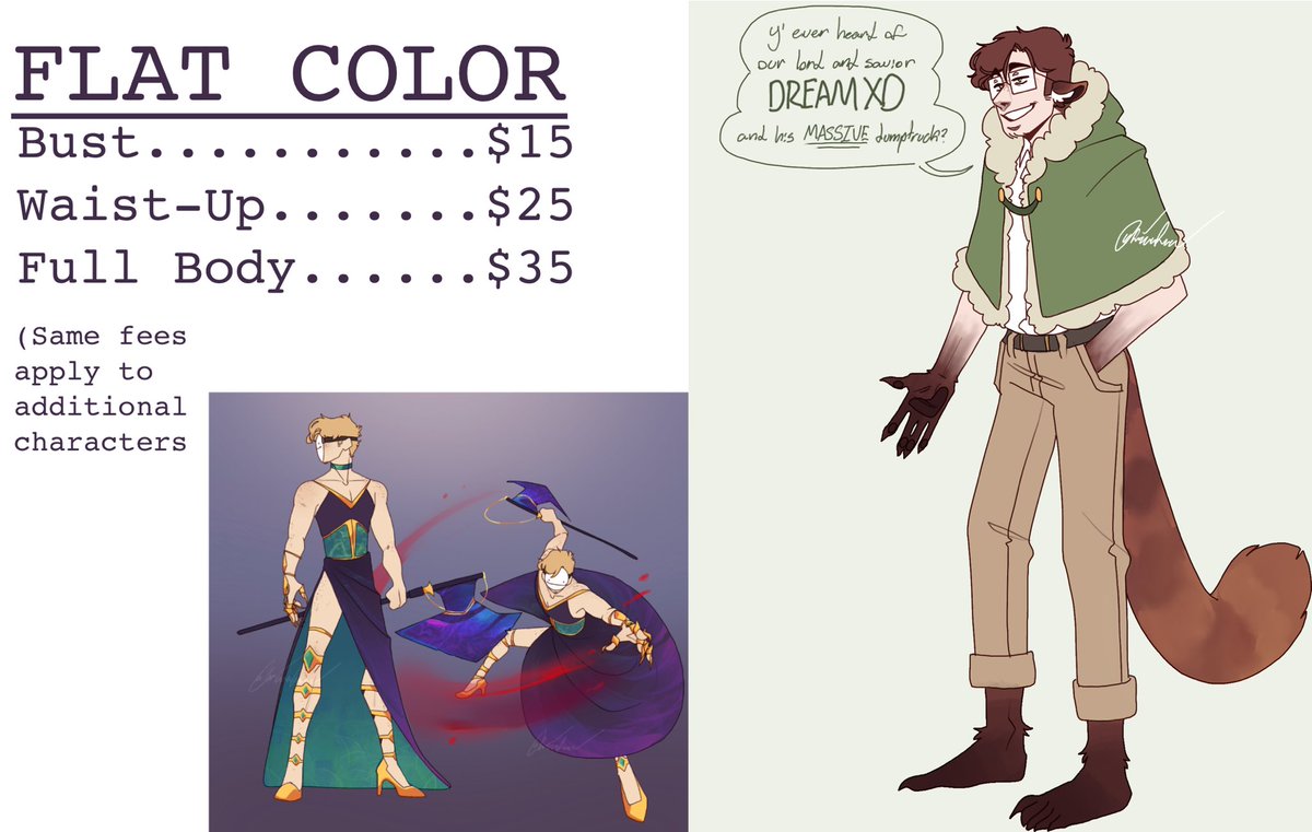 COMMISSIONS ARE OPEN!!! (Requirements in thread)
I will be opening a 10 slot queue, so it's first come, first serve! 