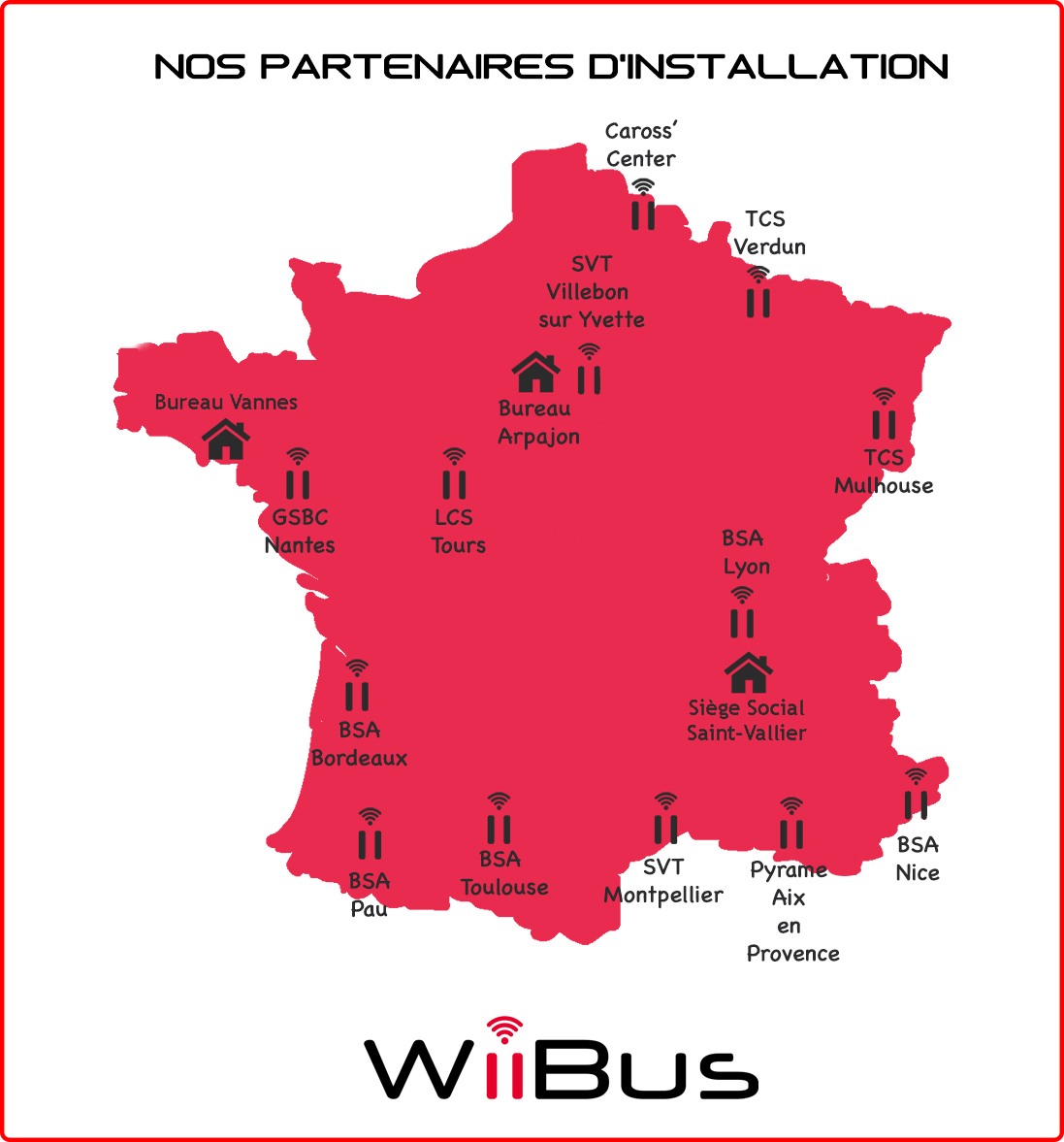 wiibus's tweet photo. [Nos Partenaires] 🧰 🪛

Spécialisé dans le WiFi embarqué pour le transport, #WiiBus compter sur un #réseau de #Partenaires sur l’ensemble du #territoire Français. 

Nous réalisons également nous-même des #installations dans toute la #France et l'#Europe

#wifi #transport #wiibox https://t.co/TteBT2lRMQ