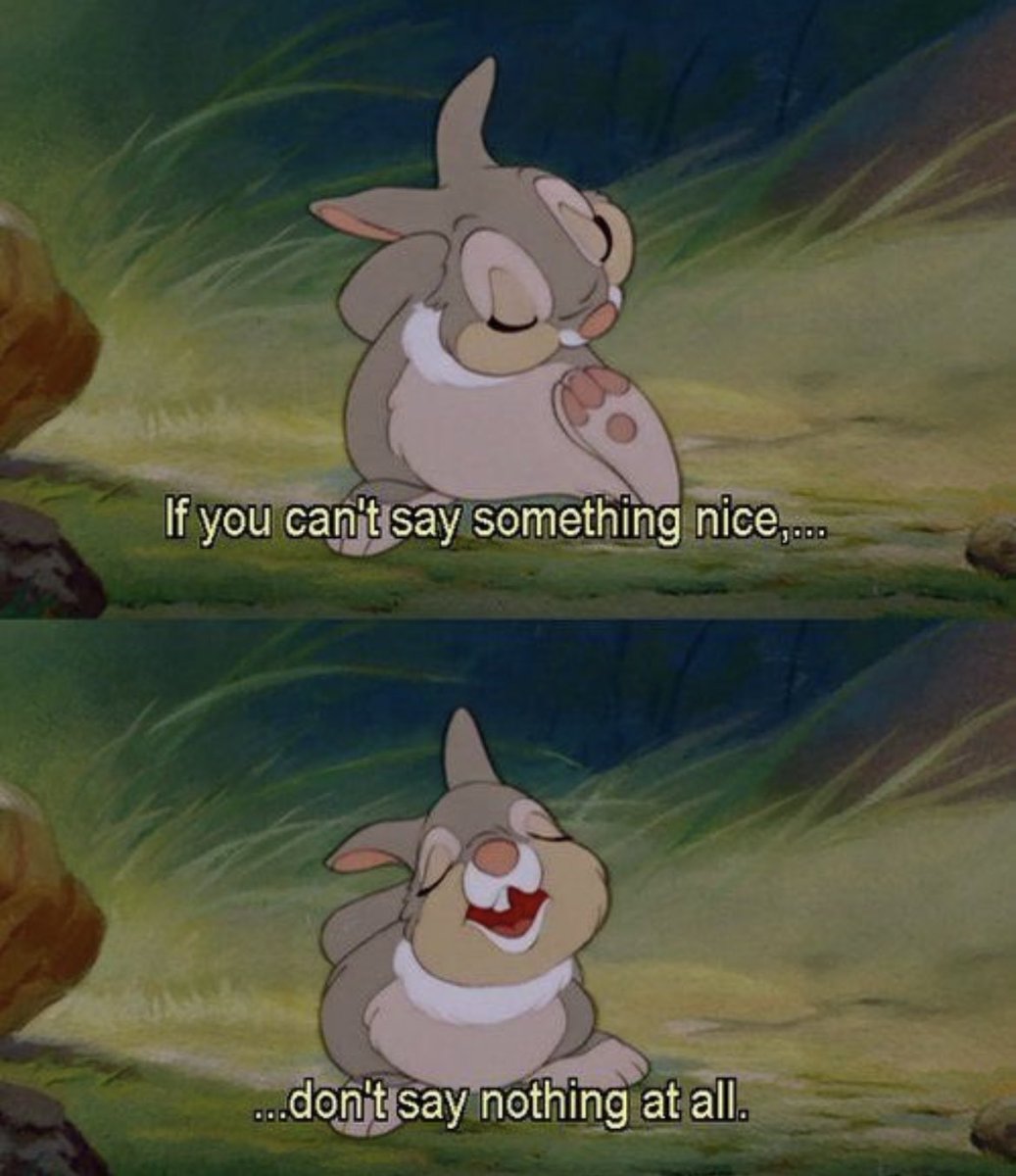 itfeelquotes's tweet photo. If you can't say something nice, don't say anything at all.

‘ถ้าเธอพูดอะไรดีๆไม่เป็น
ก็ไม่ต้องพูดเลยจะดีกว่านะ’ https://t.co/2KtlCEpxd2