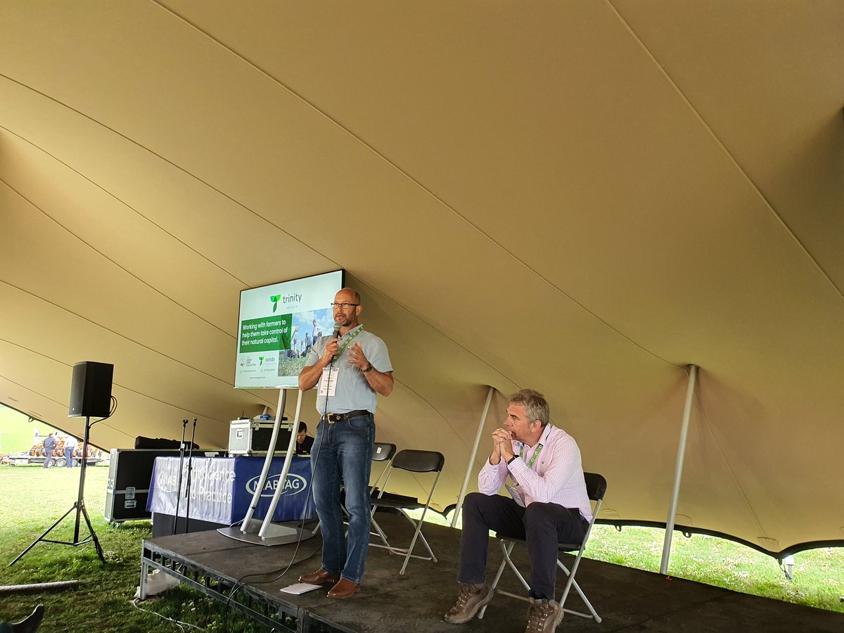 We're doing great things on our farm but we need to measure it. We want to benchmark our farm we can take the carbon cost out of other businesses and put income into ours says @No1FarmerJake