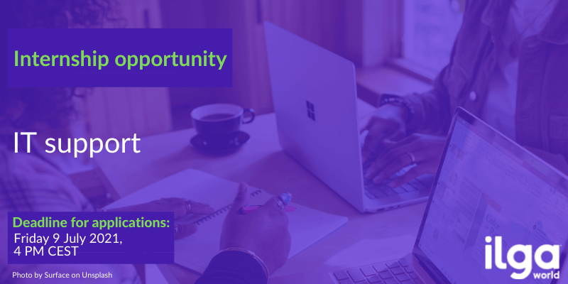 ILGAWORLD's tweet photo. Are you interested in LGBTI issues, and want to gain IT-related work experience within an international human rights organisation? This internship opportunity is for you: apply by 9 July (4pm CEST!) 🏳️‍🌈 https://t.co/wju8VYx86c https://t.co/KnBv09QbAr