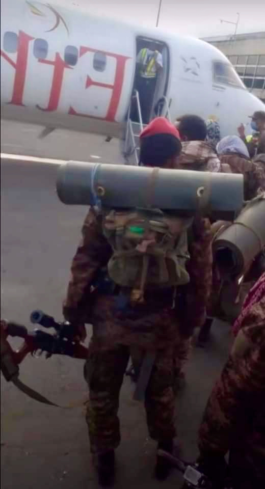 martinplaut's tweet image. Are these the passengers flying into Mekelle airport today? It's reportedly closed to ordinary people today