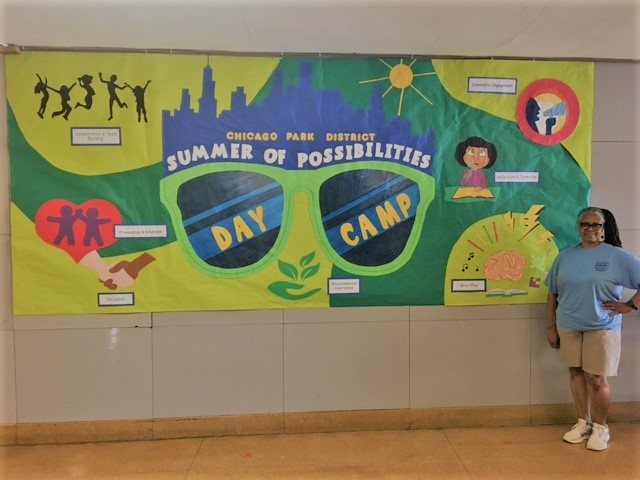 Schools Out &amp; Parks Are In! Our Arts Instructor at Foster Park is READY to kick off our Summer Camps on Monday. Have you registered? Spots are still available. Check out our map &amp; find a camp near you ▶️bit.ly/SummerDayCampS… #SummerintheParks