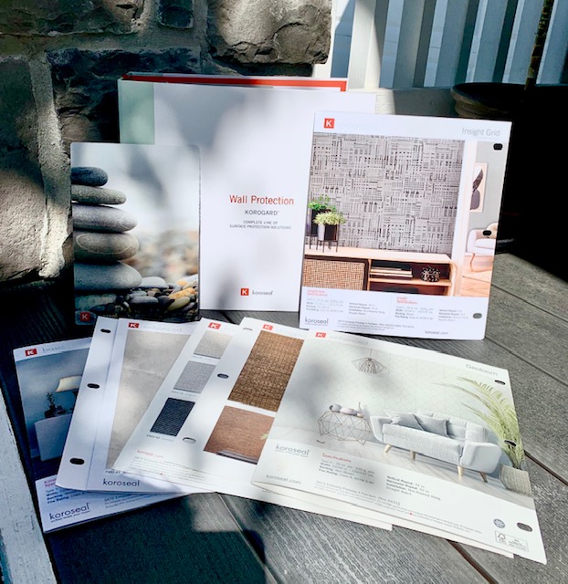 Thanks Kathy Zingraf for showing us all the new products from @koroseal!

#interdesign #wallprotection #koroseal #wallcoverings #walltalkers #tacwall #corkboard #tackboard #surfacesolutions #solutions #commercialdesign #hospitalitydesign #corporatedesign #healthcaredesign