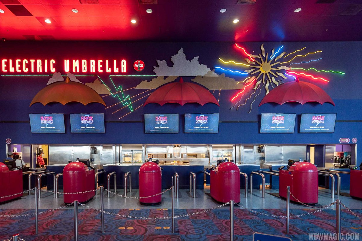 TheMickeyWiki's tweet photo. On this day in 1994, the Electric Umbrella opened in Epcot! https://t.co/nrG83URMu2