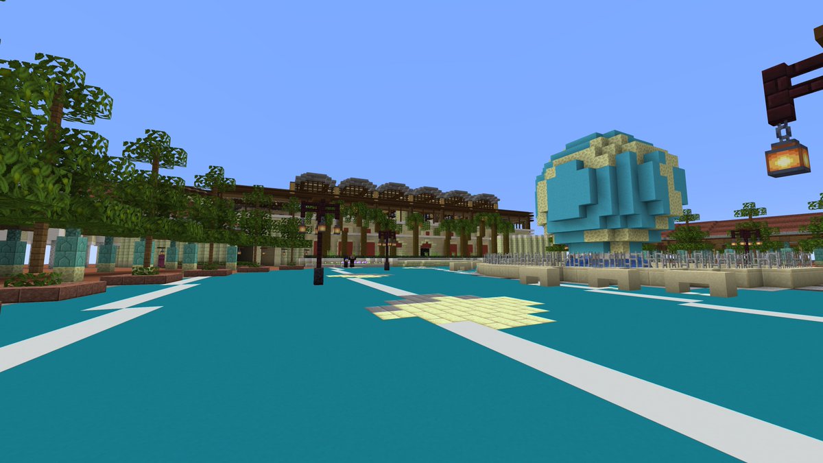 ট ইট র Tds再現 Eccitante Server シーステーションが完成しました Minecraft マインクラフト Tokyodisneysea Tds ディズニーシー シーステーション エントランス