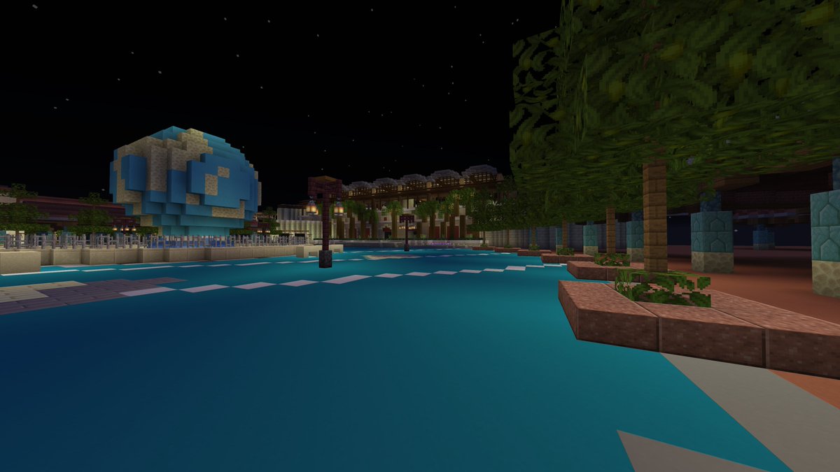 ট ইট র Tds再現 Eccitante Server シーステーションが完成しました Minecraft マインクラフト Tokyodisneysea Tds ディズニーシー シーステーション エントランス