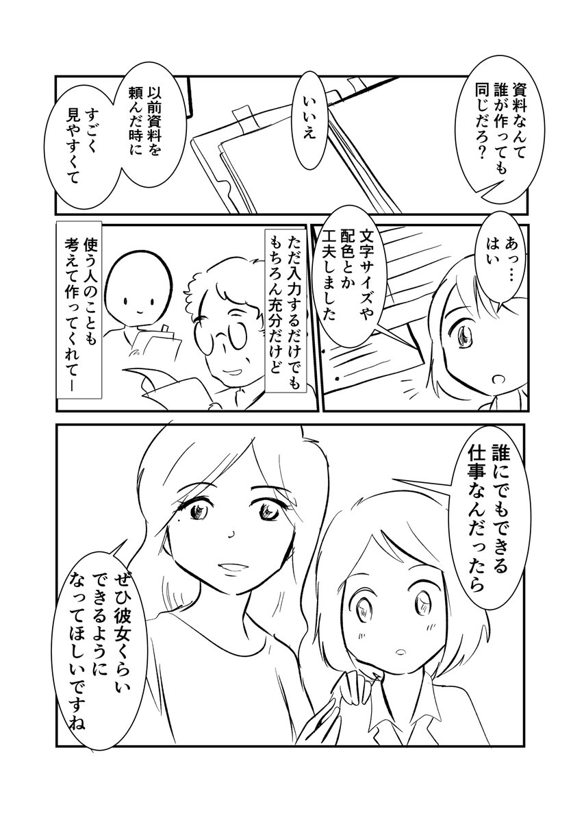 誰にでもできる仕事の話

#仕事探しはスタンバイ 
ネームですけど出してみます。 