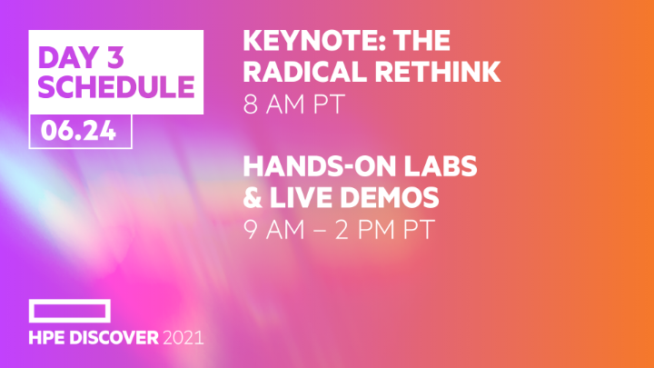 selvatici1's tweet photo. 'Techies, plan your schedule on the final day of #HPEDiscover' https://t.co/auwdudQlmw https://t.co/G7klNnVuJt