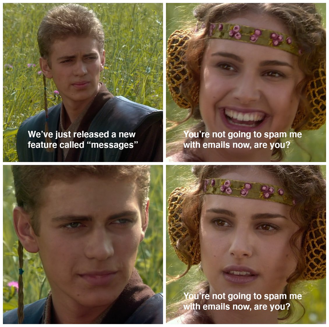 Messages! A brand new feature to send automated messages to your attendees before and after their visit to your event.