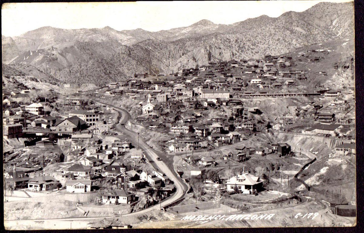 Sierra4AZ's tweet image. My dad unexpectedly sent these photos to me late last night. They are photos of the #Morenci AZ he grew up in. I’ve reflected on these photos late into the night and when I rose early this morning. The photos have inspired remarks I will make today during the #AZbudget debate.
