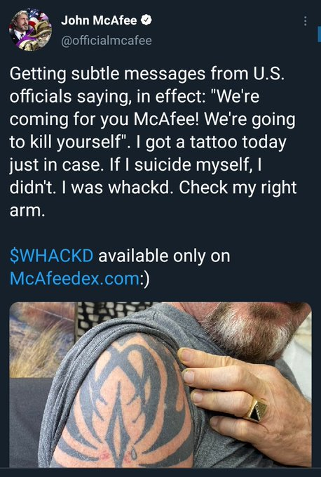 $WHACKD tweet media