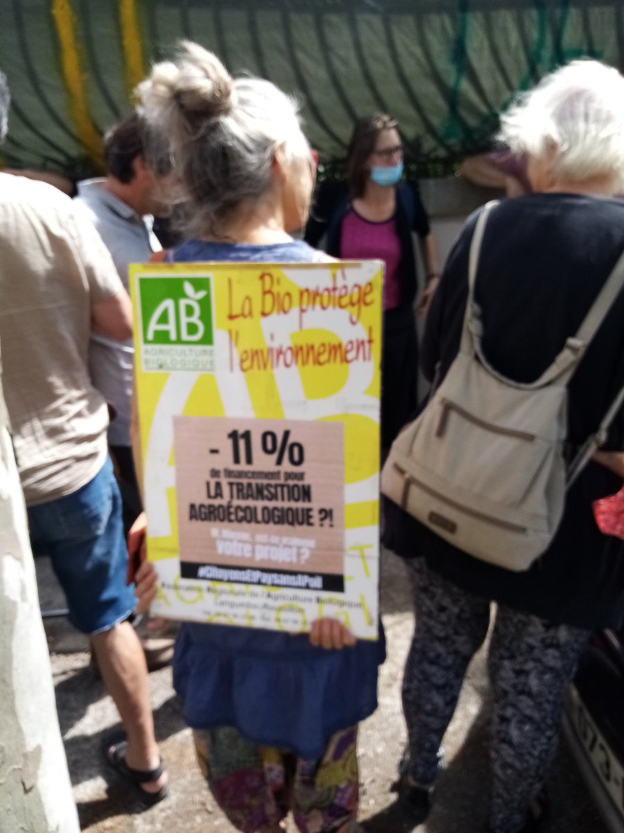 Xavier_Bigot's tweet photo. #ActionPAC @ConfAude aujourd'hui devant la DDTM. @pouruneautrepac https://t.co/LeciUvwUkb