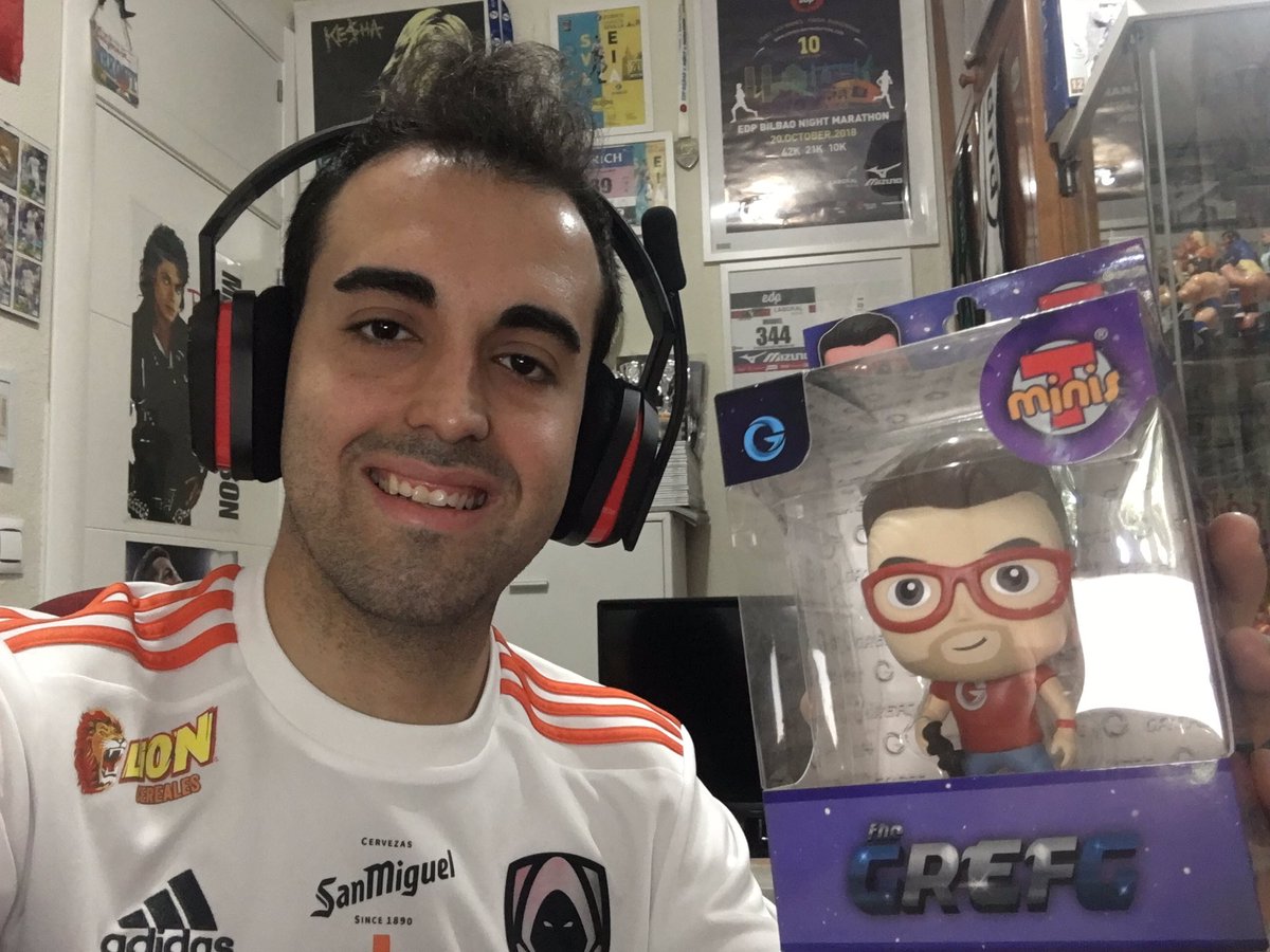 Miguelsuxx's tweet photo. Me acaba de llegar la figura oficial de @TheGrefg 👏🏼👏🏼👏🏼😊
Como mola @tminisoficial graciaas! 🥰
#Feliz #TheGrefg #Tminis #StreamersCollection #streamer #Grefg #love #live #happy #Twitch #Youtube #Heretics #TeamHeretics https://t.co/elQV6ejILN