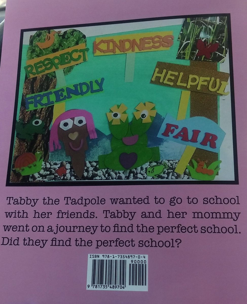 Give the gift of diversity, family and kindness......

Tabby The Tadpole Goes To School A Story Of Kindness is coming to South Florida's Barnes and Noble locations.  Purchase your copy at the Barnes and Noble in Pembroke Pines, Plantation, Sunset Drive, Miracle Mile or on - line.