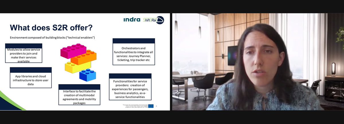 We are participating in the workshop dedicated to the European Year of Rail as part of the #RiDaysEU presenting the results of <a href="/S2R_CONNECTIVE/">Shift2Rail CONNECTIVE</a> and other 
@Shift2Rail_JU projects in relation to the improvement of traveler experience in multimodal trips.