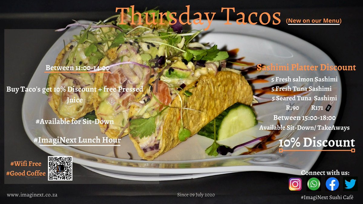 ImaginextC's tweet image. Thursday Tacos😍