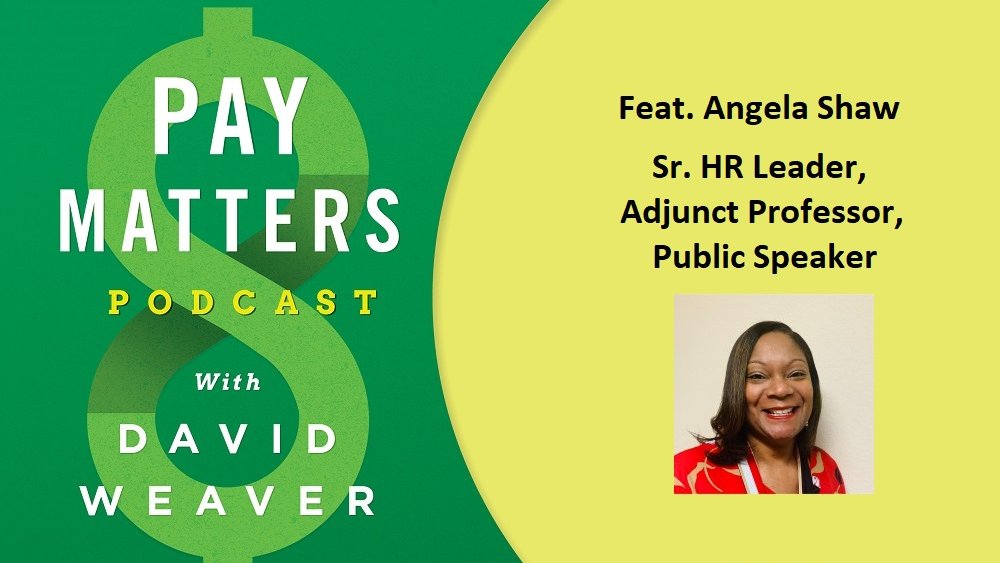 DavidWeaverCOMP's tweet image. In this episode of the @PayMattersBook Podcast, I'm joined by Angela L. Shaw and we talk about HR trends, DEI initiatives and her career reinvention: bit.ly/3rw5rHS #diversity #compensation #humanresources