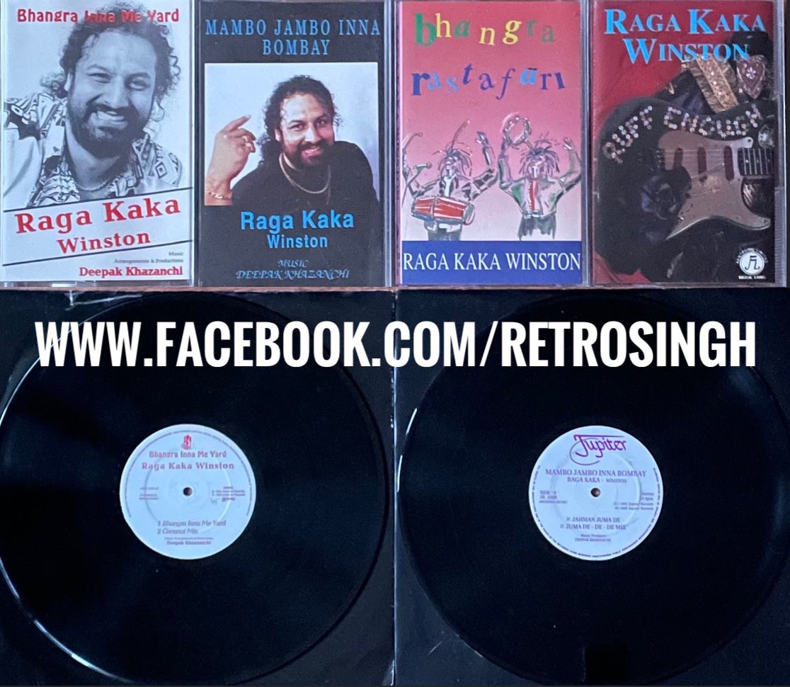 BhangraVinyls's tweet photo. Selling these albums on tape & LP.
Auctions end 2day (24/06/2021) Links in the thread.
Good luck if you decide to bid.
#Bhangra #UKBhangra #BhangraVinyl #BhangraRecord #BhangraLP #PunjabiVinyl #PunjabiRecord #PunjabiLP #Bhangratape #bhangracassette #RagaKakaWinston #Heera https://t.co/XsmfnmdDEI
