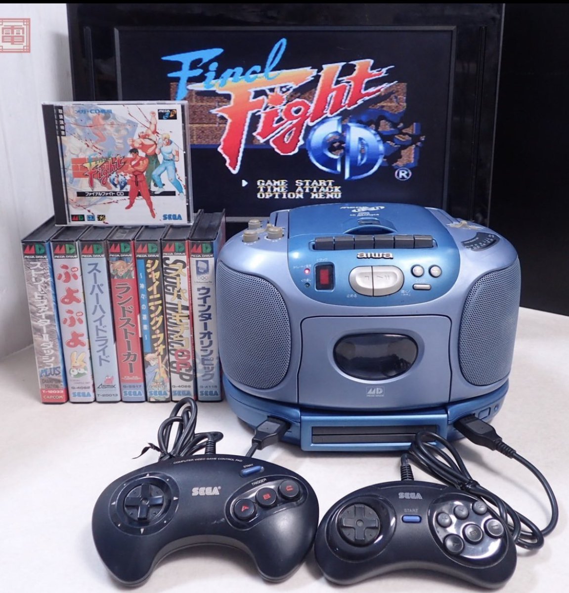 Aiwa SEGA CSD-GM1 簡易動作　ゲーム機　game CSD-G1M - Sega Retro