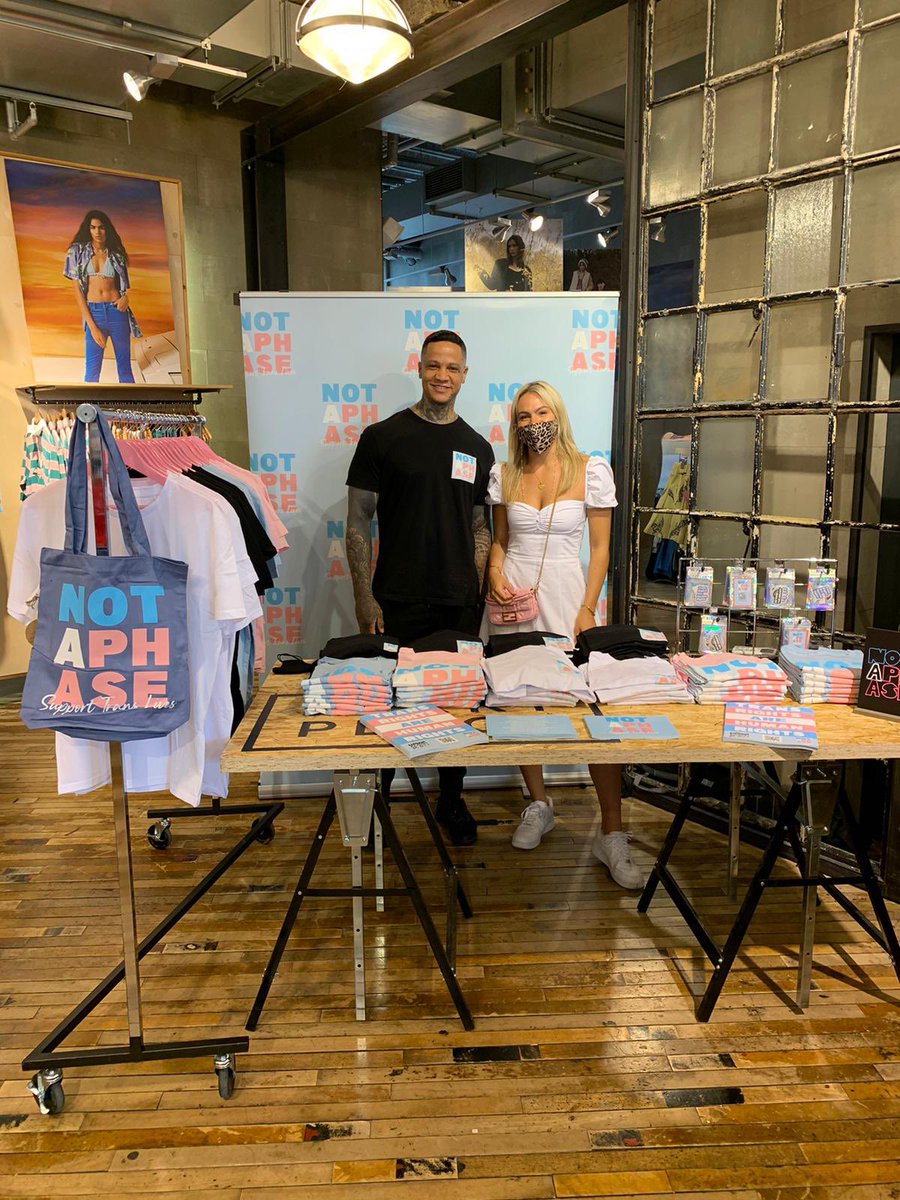 Our pop up shop in Urban Outfitters Oxford Circus is now live! Pop in today, tomorrow or Saturday and grab a tee ready for Trans Pride London! 🏳️‍⚧️💘