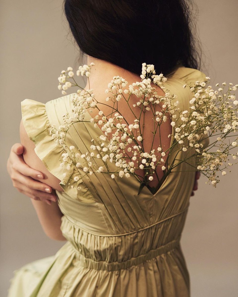 날개 대신 등에 꽃이 피었나