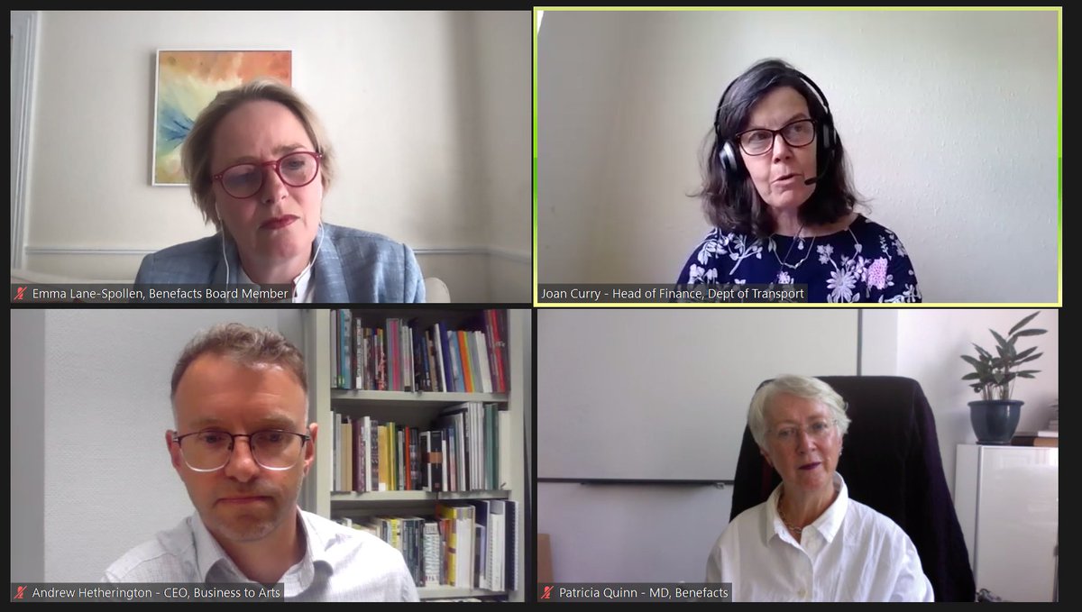 Excellent points raised by Joan Curry (<a href="/CharteredAccIrl/">Chartered Accountants Ireland</a> ) at the <a href="/Benefacts_/">Benefacts</a>  Nonprofit Sector Analysis 2021 launch regarding importance of the information for #transparency, consistency of high quality #standards being used, #ESG and #PublicInterest #nonprofitsectoranalysis2021