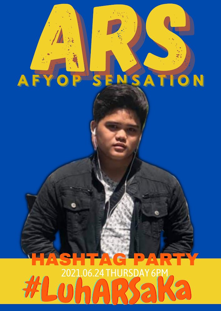 AteneoASMS's tweet photo. 🎉 Let's trend vipers!!! 🐍

Join us as we trend the official hashtag "#LuhARSaKa" in support of our AFYOP SENSATION contender! 

Be there or be square! 💙💛 https://t.co/cu8XhDDEYk