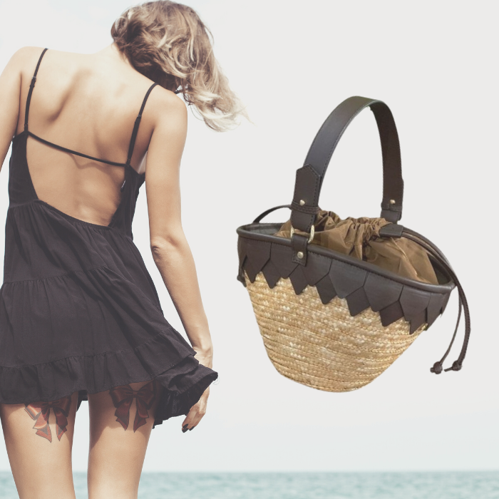 Who says you can't bring a bit of that "holiday feeling" to your summer staycation city looks? The easiest way to do it is by adding a straw bag to your outfit! 
⁠
Featured: Mykonos Small Woven Basket theleathermob.com/product/mykono…
⁠
#strawbag #summeressentials  #theleathermob⁠