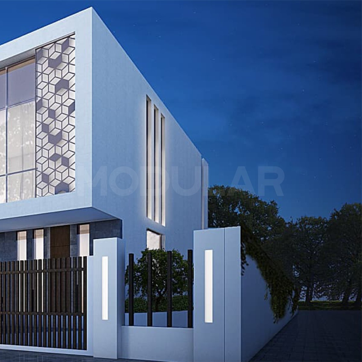 إن هيكل البناء الحديث هذا يوفر ظلاً كافياً على التراس، مما يجعله مكاناً رائعاً للاسترخاء وشرب القهوة.

modulardesign.me
📞+971 4 283 0702
📧info@modulardesign.me

#ModularDesign #DubaiHomes #Villa #EcoFriendly #HomeDesign #Terrace #ModernHome #DubaiHills