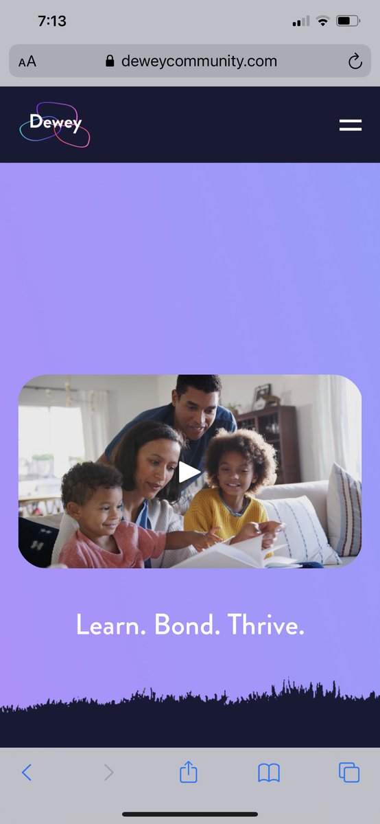Visit our new website all about Dewey: to discover a brand new way of centering family life in the intersection and integration of home, work, school and life. deweycommunity.com