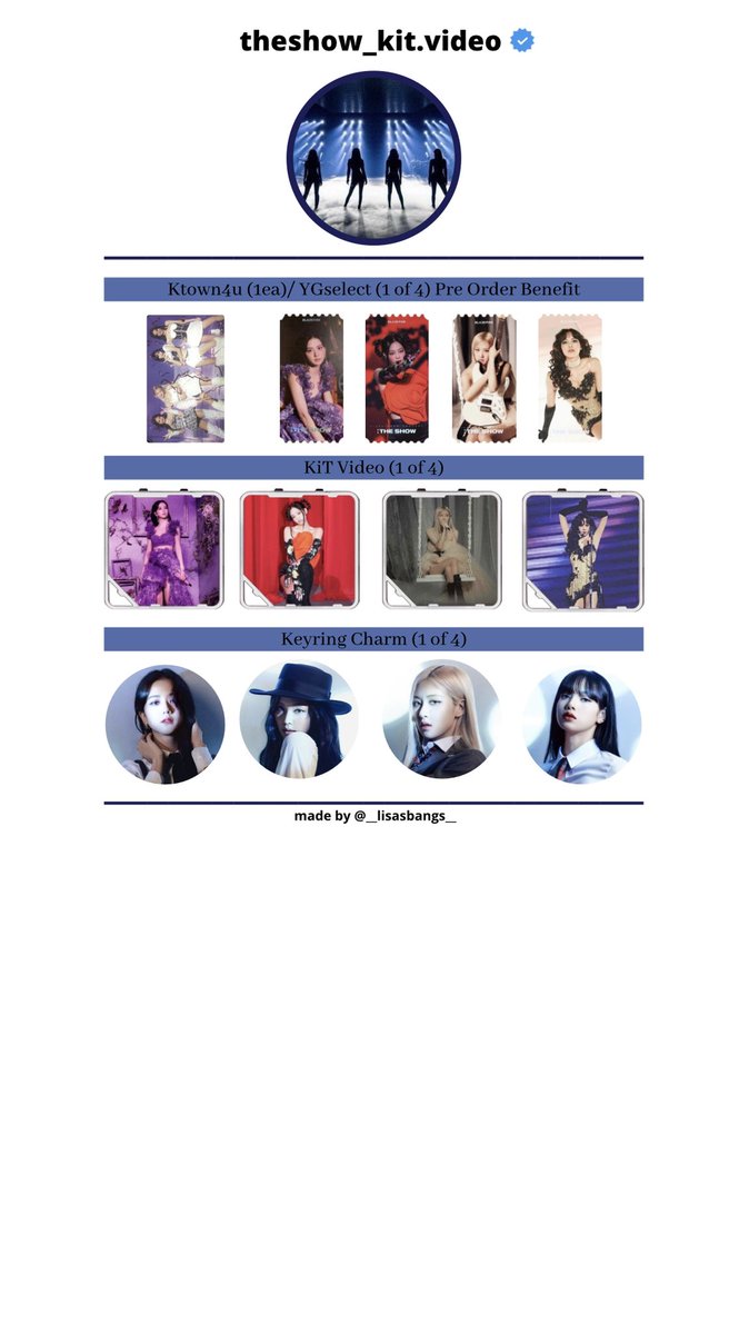 __lisasbangs__'s tweet photo. BLACKPINK THE SHOW KiT VIDEO TEMPLATE

linktree in bio

#JISOO #JENNIE #LISA #ROSÉ 
#리사 #지수 #제니 #로제 
#BLACKPINK #블랙핑크 @BLACKPINK https://t.co/YMXJNKw9Z6