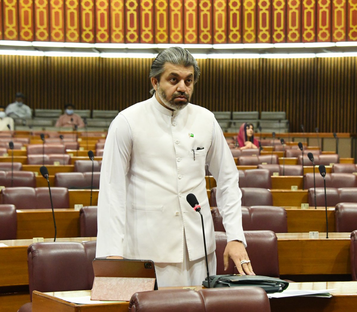 Waqtnewstv's tweet photo. Budget Session 2021 
#Budget2021 #GeneralDiscussion #NASession #NAatWork @Ali_MuhammadPTI @Marriyum_A @RVankwani https://t.co/iWwCfge05Z